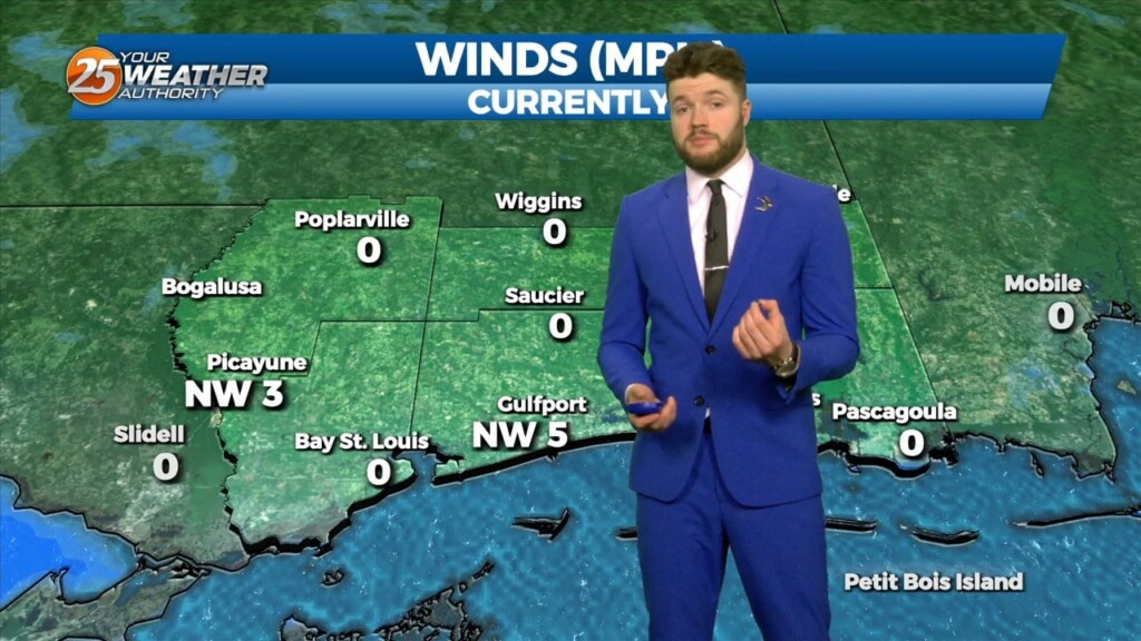 Meteorologist Trey Tonnessen: "ocean's Wash" 10pm Forecast