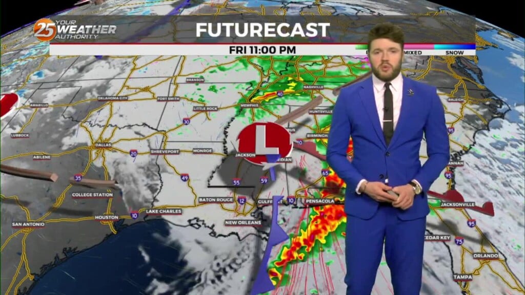 Meteorologist Trey Tonnessen: "marginal Severe Risk" 10pm Forecast
