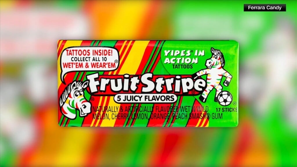 Fruit Stripe Gum Discontinued