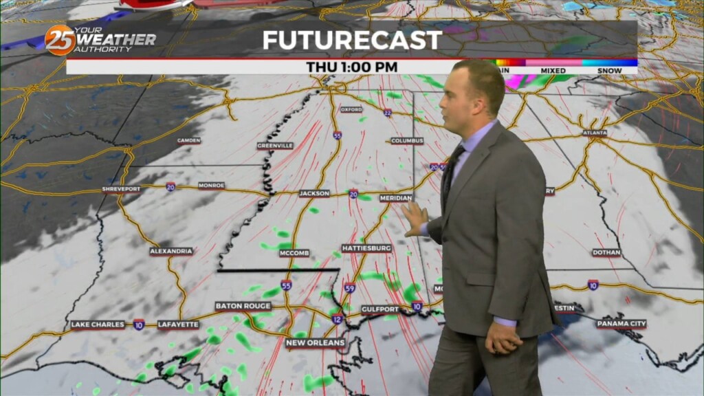 1/17 Jeff's "rain Chances Tomorrow" Wednesday Night Forecast