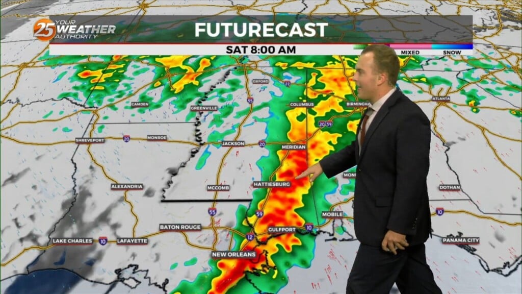 1/25 Jeff's "active Pattern Continues" Thursday Night Forecast