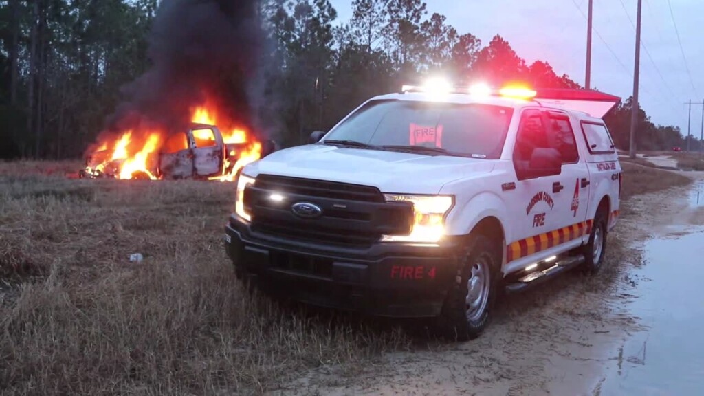 Harrison County Fire Responds To Truck Fire