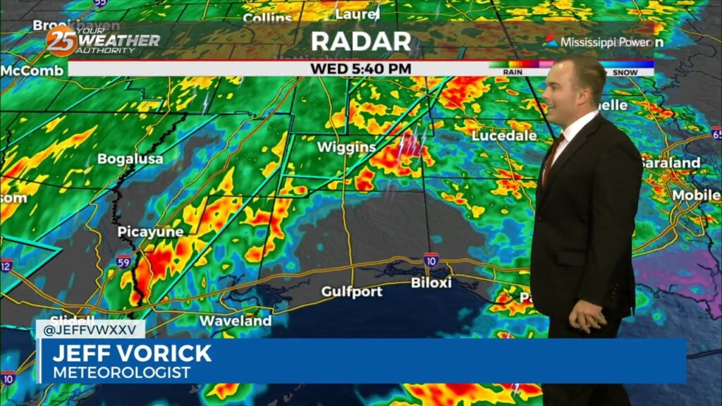 1/24 Jeff Vorick's "flash Flood Warning" Wednesday Evening Forecast