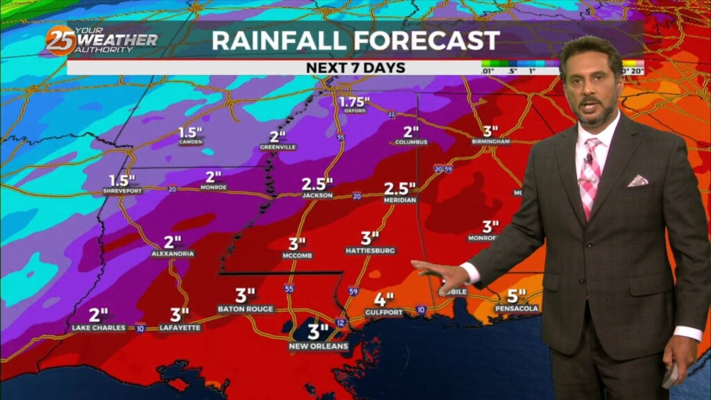 1/4 The Chief's "roller Coaster Weather Pattern" Thursday Morning Forecast