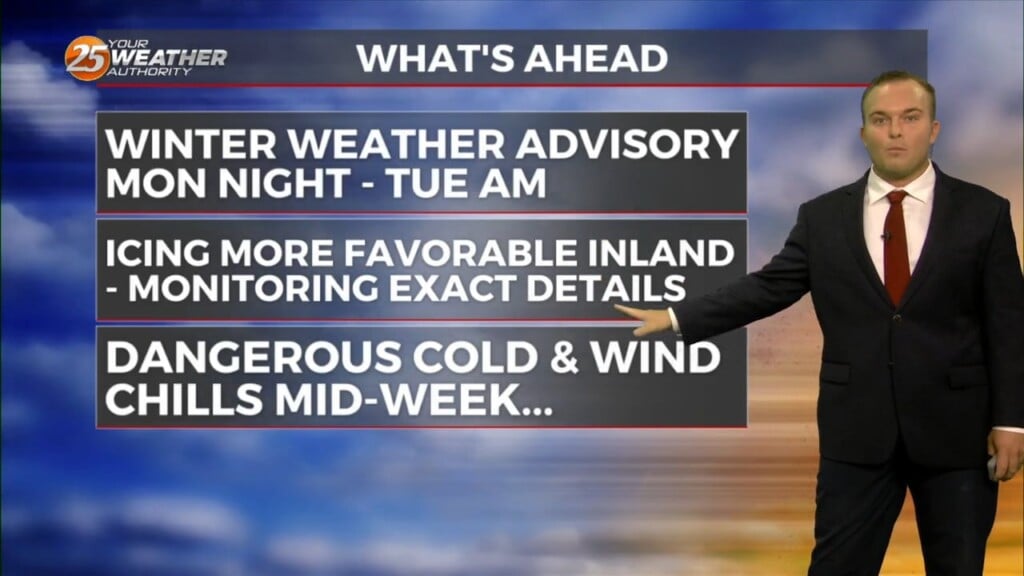 1/14 Jeff's "dangerous Cold Arriving/winter Weather Advisory" Sunday Night Forecast