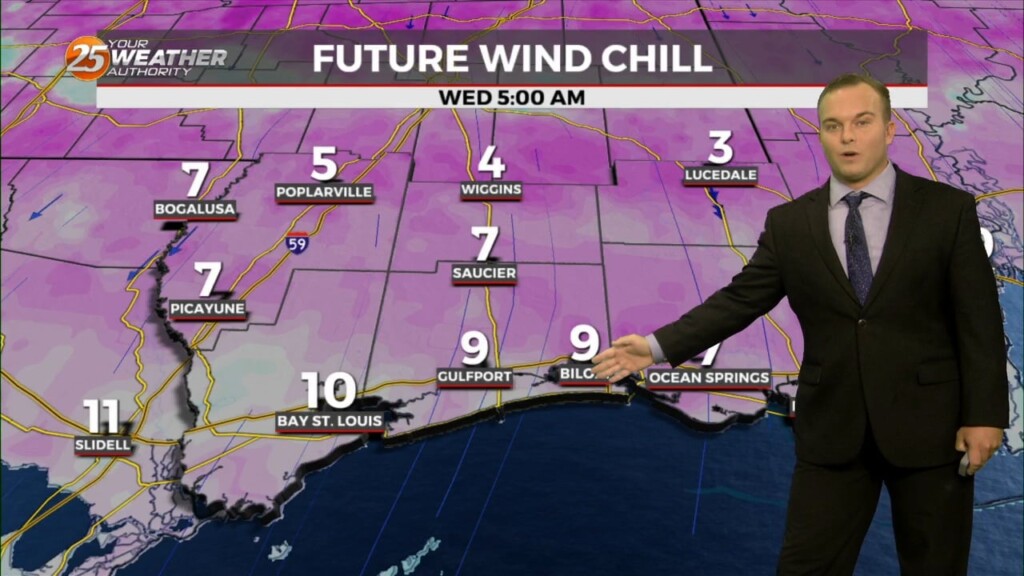 1/16 Jeff Vorick's "bitterly Cold" Tuesday Evening Forecast