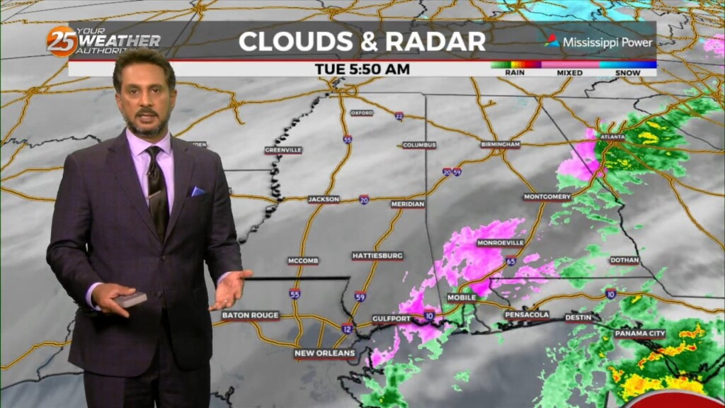 1/16 The Chief's "morning Wintry Mix" Tuesday Morning Forecast