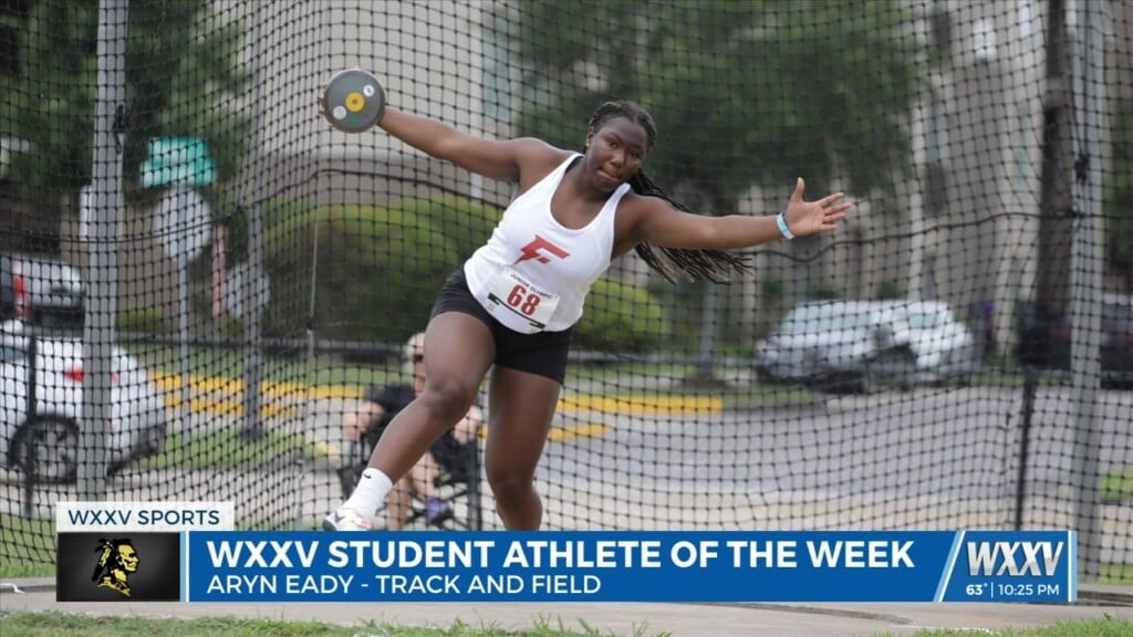 Introducing Our Wxxv Student Athlete Of The Week, D'iberville Discus And Shot Put Thrower Aryn Eady