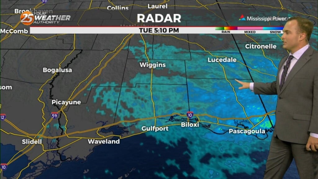 1/23 Jeff Vorick's "mild/windy/gloomy" Tuesday Evening Forecast