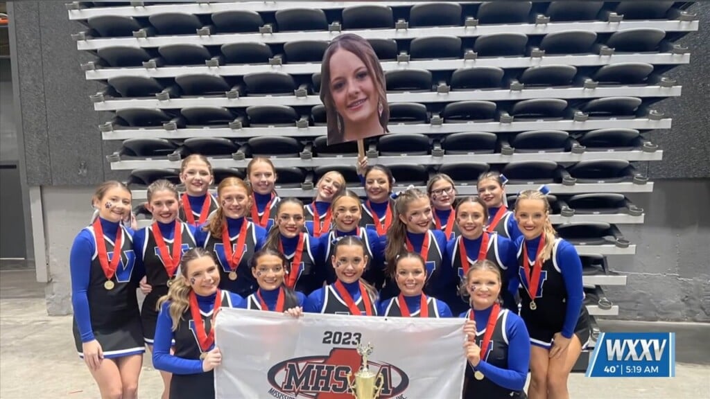 Vancleave High School Wins First Ever Cheer State Championship In Honor Of Injured Member
