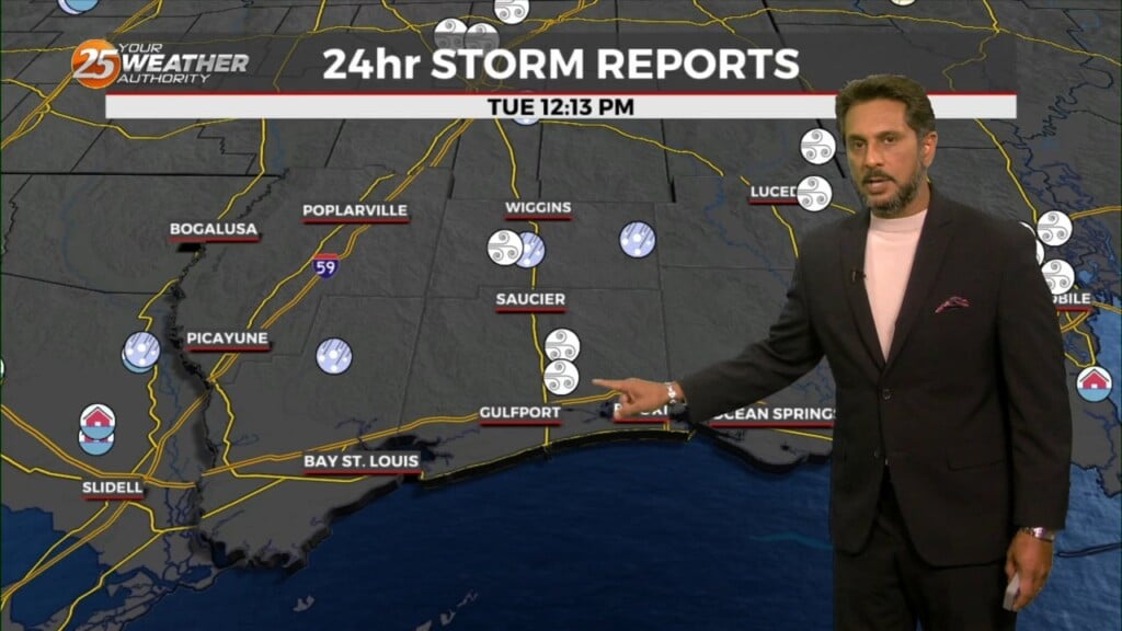 1/9 The Chief's "storm Report Recap" Tuesday Afternoon Forecast