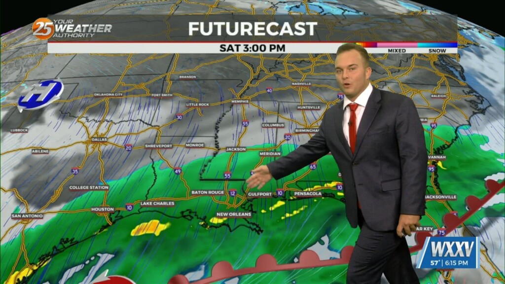 2/14 Jeff Vorick's "pleasant" Wednesday Evening Forecast