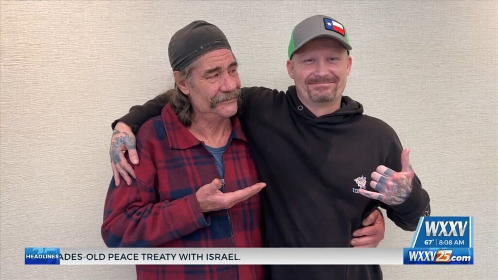 40 Year Old Man Meets Dad For First Time After Being Reconnected