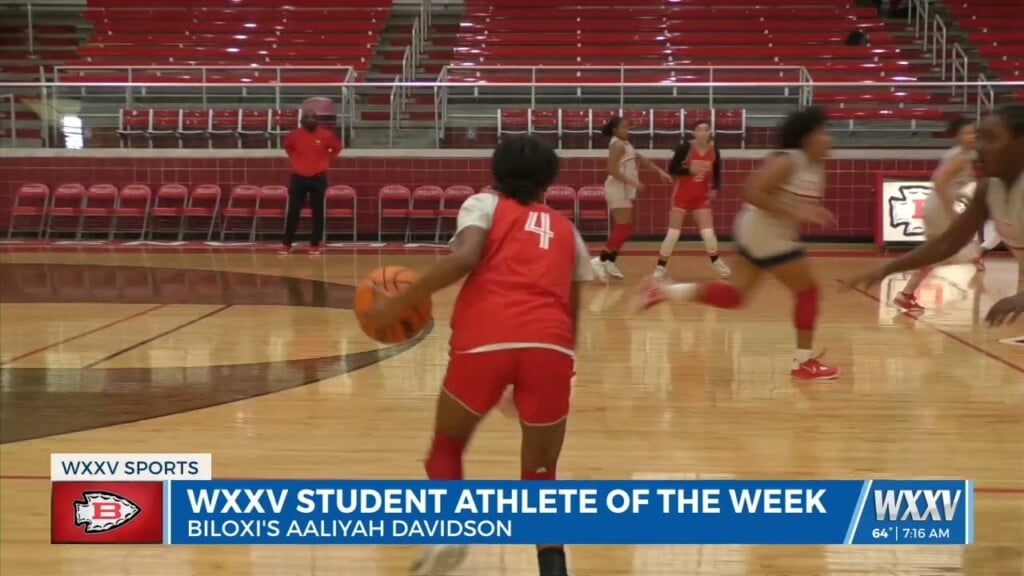 Introducing Our Wxxv Student Athlete Of The Week: Biloxi's Aaliyah Davidson