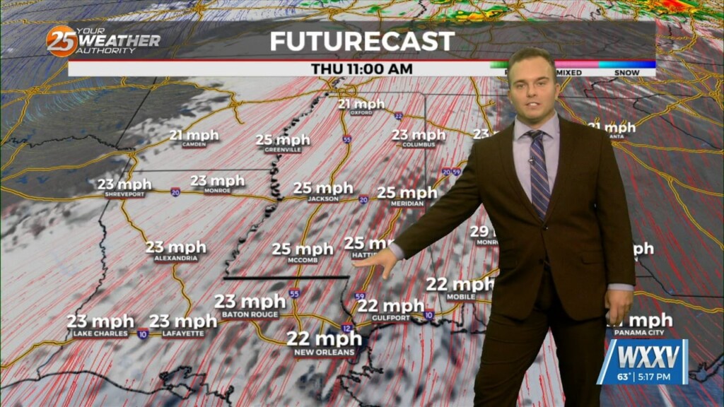 2/21 Jeff Vorick's "mild" Wednesday Evening Forecast