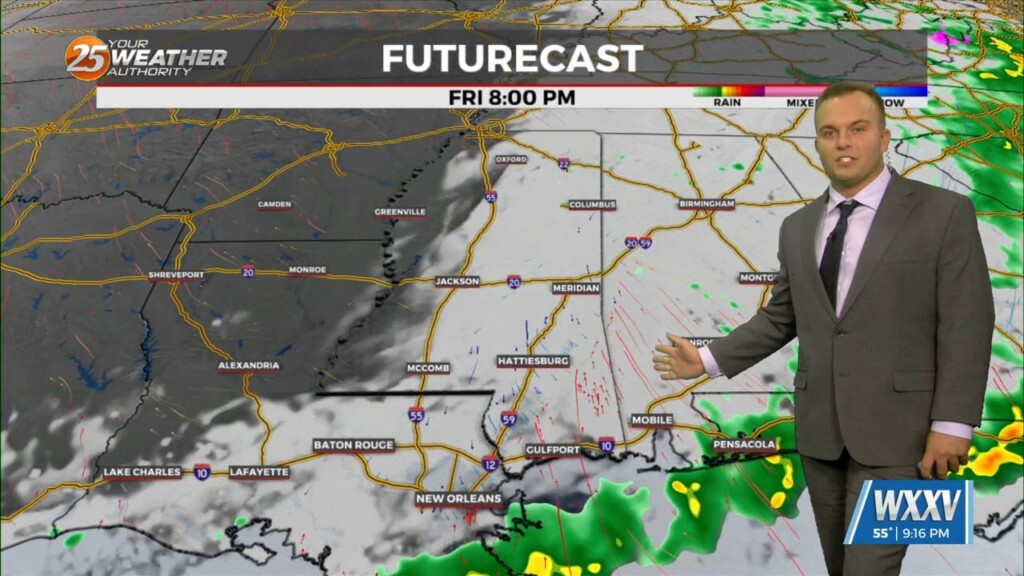 2/29 Jeff's "rain Arrives Late" Thursday Night Forecast
