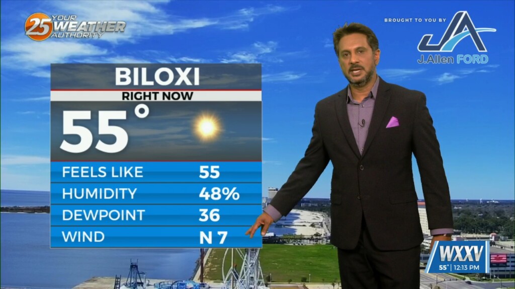 2/13 The Chief's "mardi Gras, Sunny & Cool" Afternoon Forecast