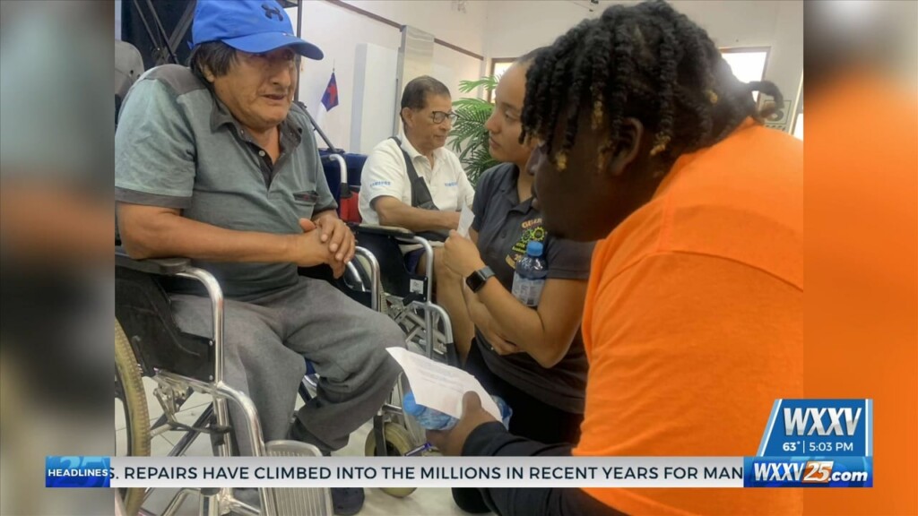 Gulfport High School Students Bring Leg Prosthetics To Peruvians
