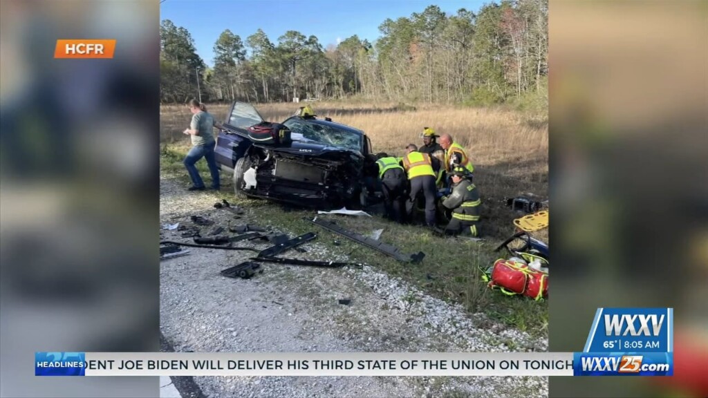 Two Injured In Head On Collision On County Farm Road