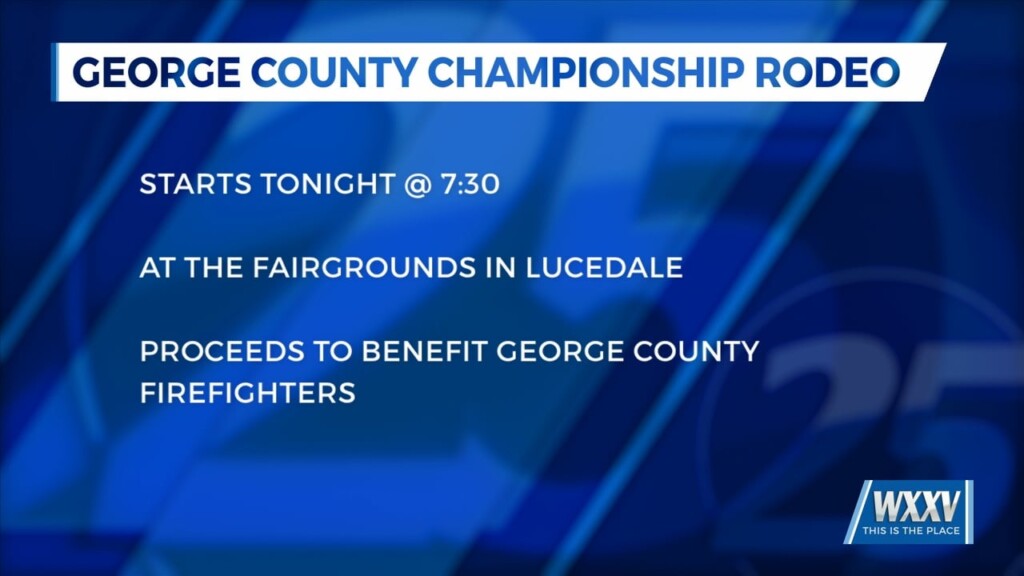 George County Championship Rodeo Starts Friday
