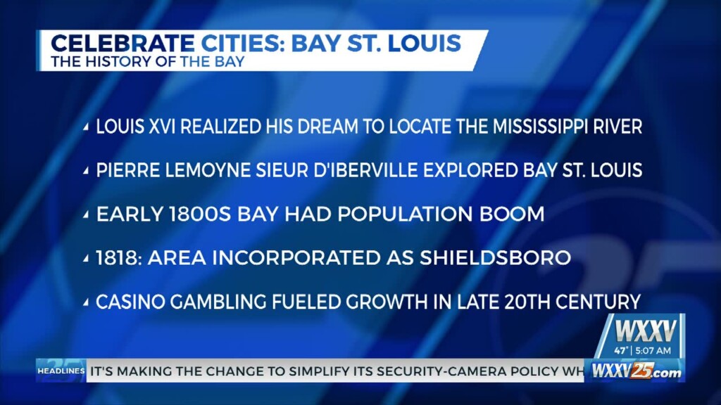 Celebrate Cities: Bay St. Louis History