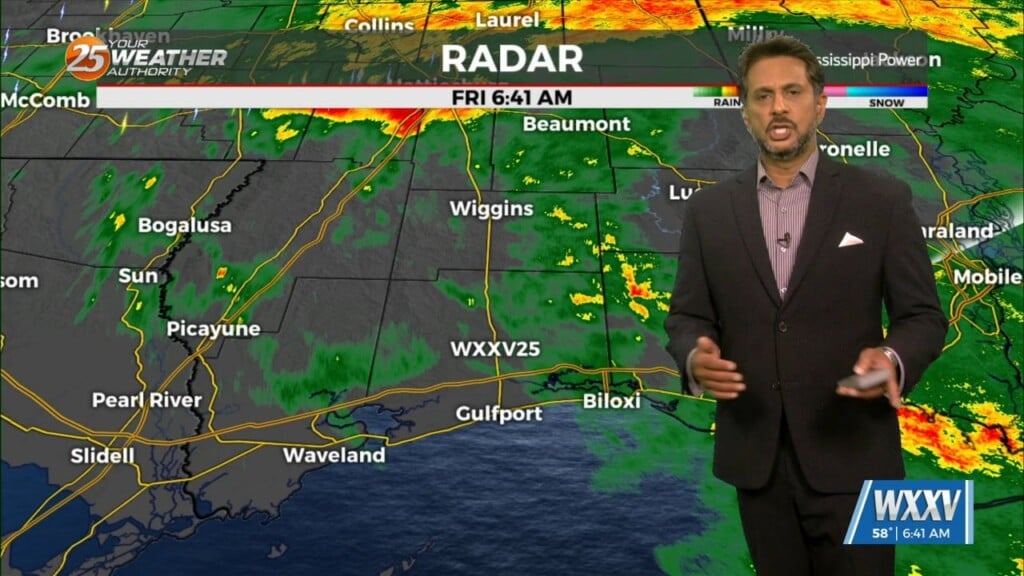 3/1 The Chief's "wet Weekend Weather Pattern" Friday Morning Forecast