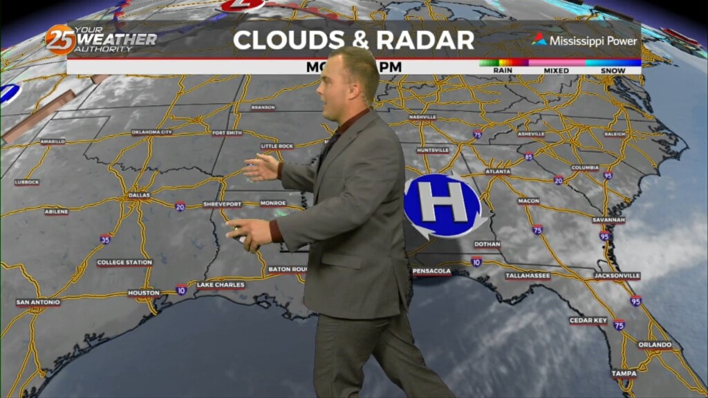 3/11 Jeff Vorick's "cool/turning Warmer" Monday Evening Forecast