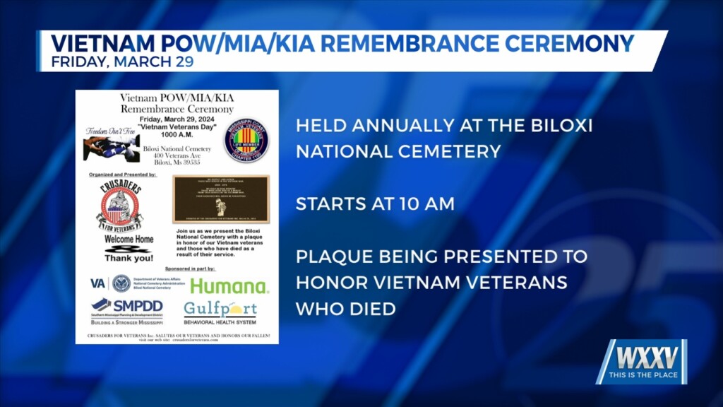 Vietnam Pow/mia/kia Remembrance Ceremony