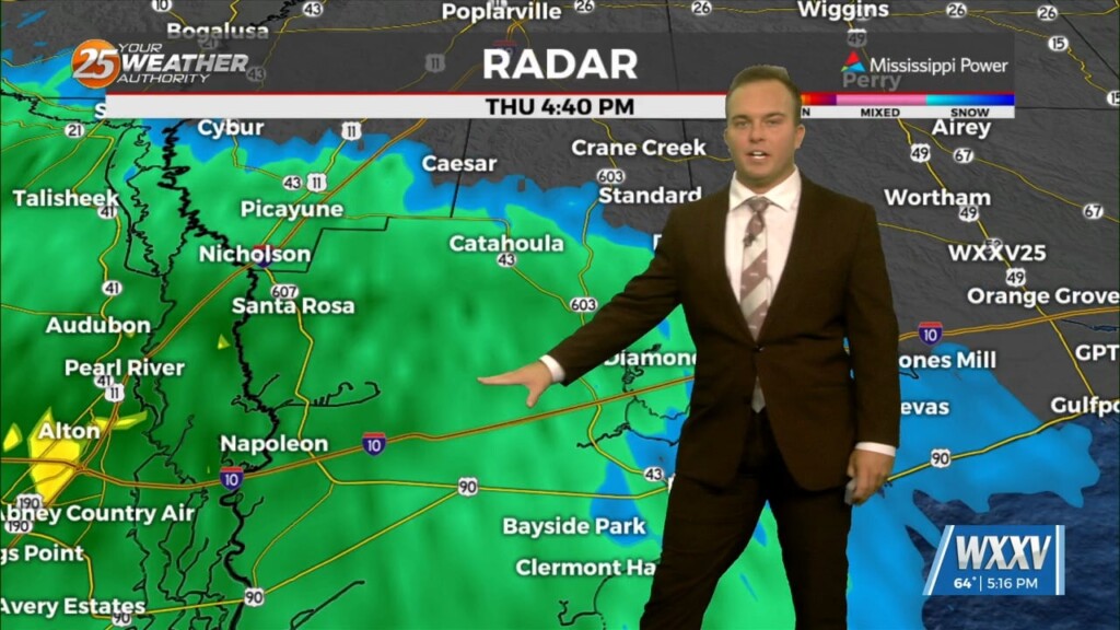 3/21 Jeff Vorick's "rain Arriving" Thursday Evening Forecast