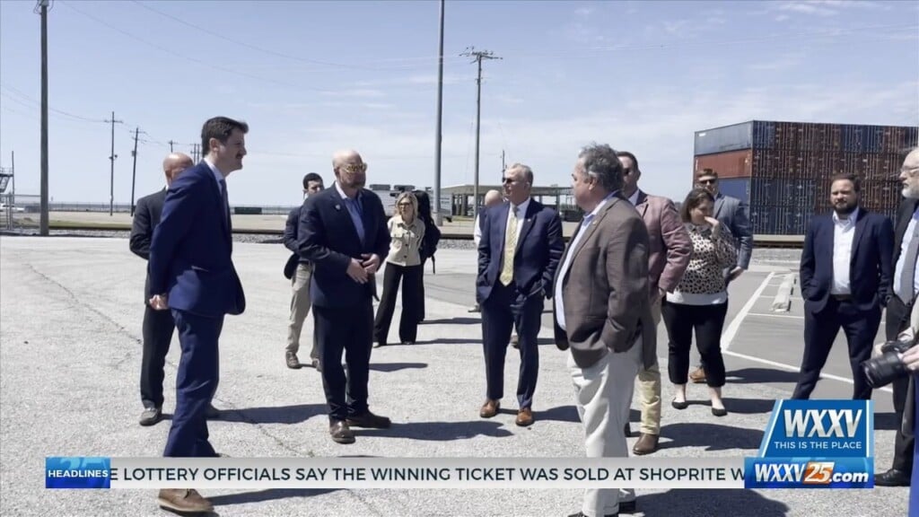 Mike Ezell Visits Port Of Gulfport To Hear Plans On Expansion Of Port