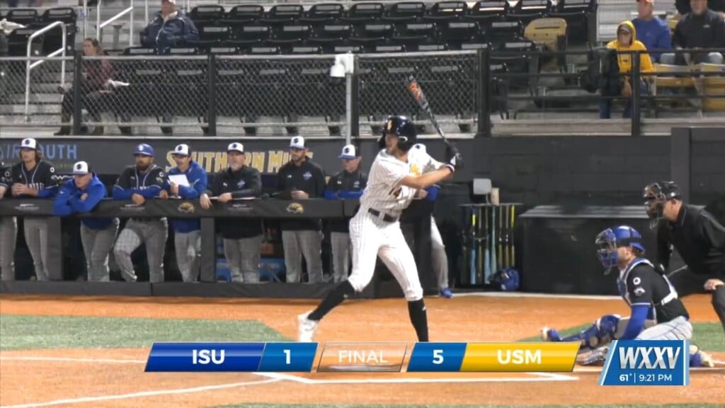 Southern Miss Defeats Indiana State 5 1