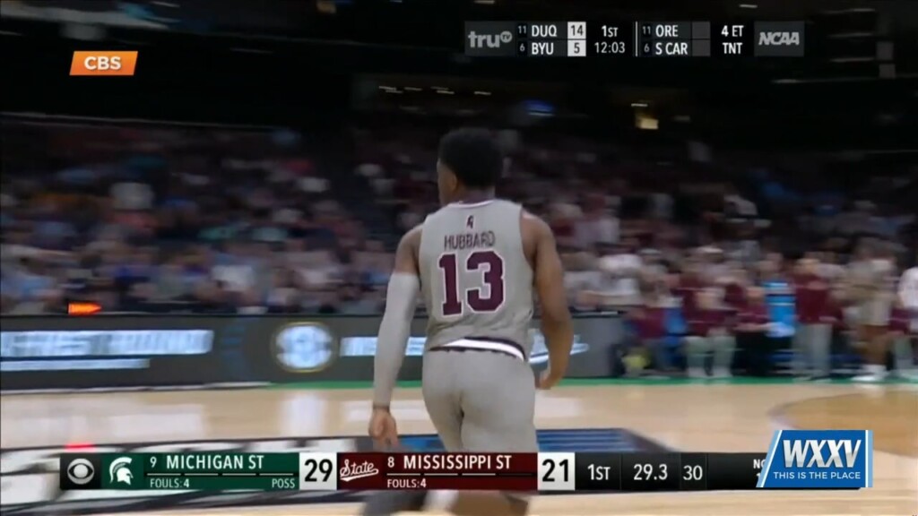 Mississippi State Falls In Ncaa Tournament Opener Against Michigan State, 69 51
