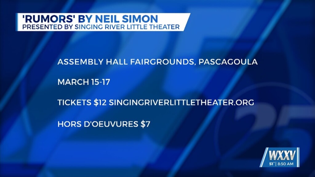 Singing River Little Theater Presents ‘rumors’ By Neil Simon