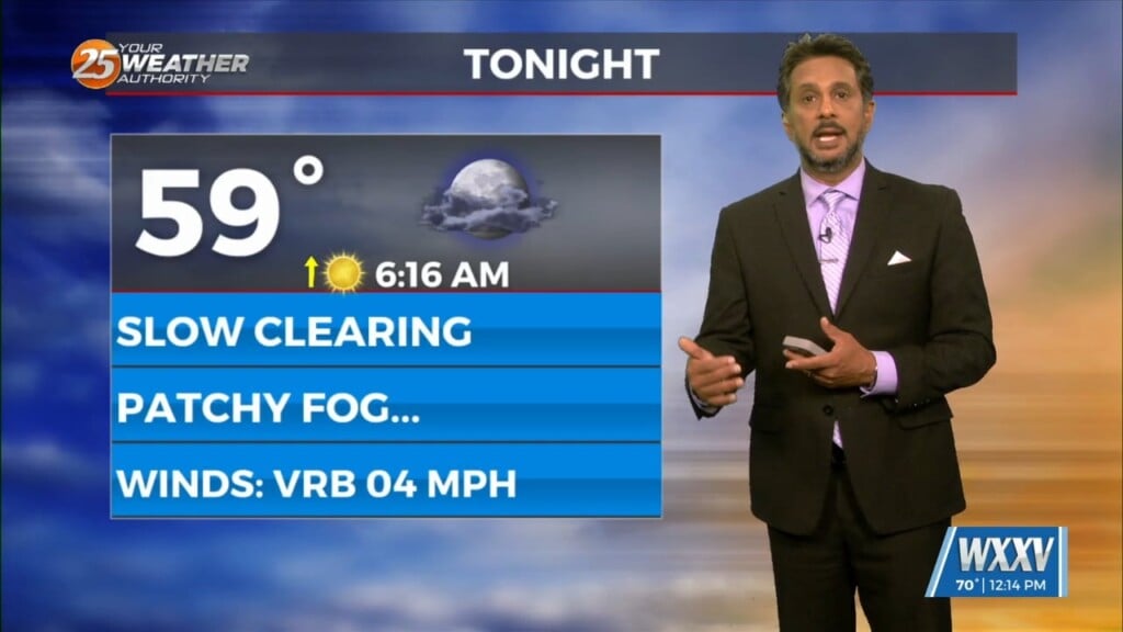 3/5 The Chief's "improving Conditions" Tuesday Afternoon Forecast