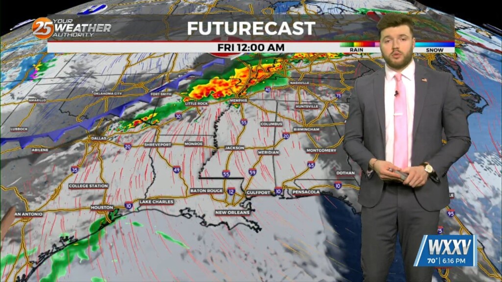 3/13 – Trey Tonnessen’s “rain Chain” Wednesday Evening Forecast