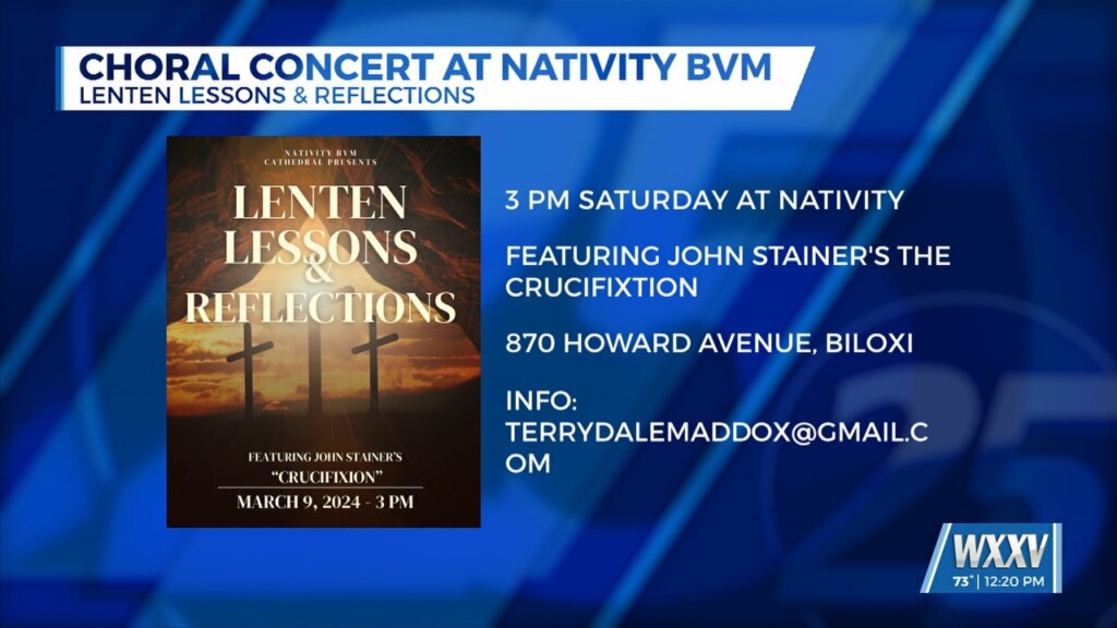 Nativity Bvm Cathedral Presents ‘lenten Lessons And Reflections’