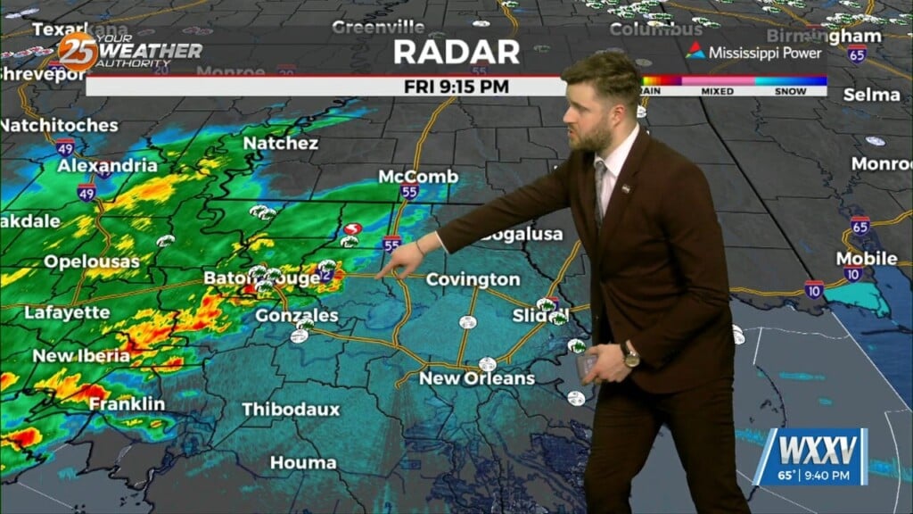 3/15 – Trey Tonnessen’s “steadily Unsettled" Friday Night Forecast