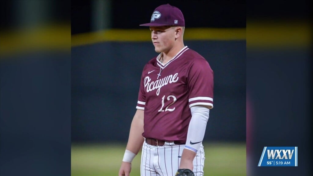 Introducing Our Wxxv Student Athlete Of The Week: Picayune Baseball And Football's Morgan Craft!