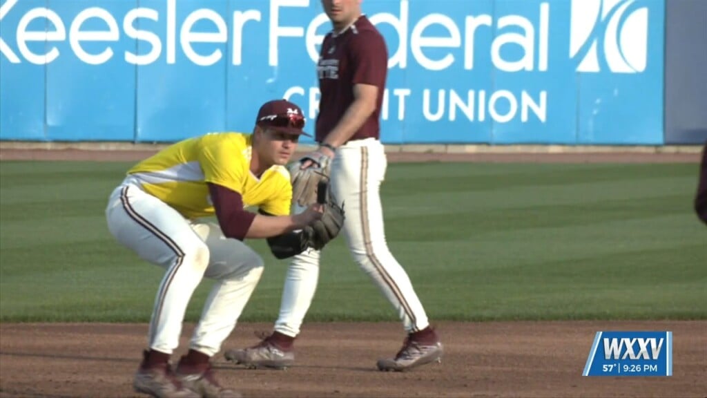 Mississippi State Baseball Practice Ahead Of Hancock Whitney Classic