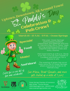 2024 St Paddys Day Flyer