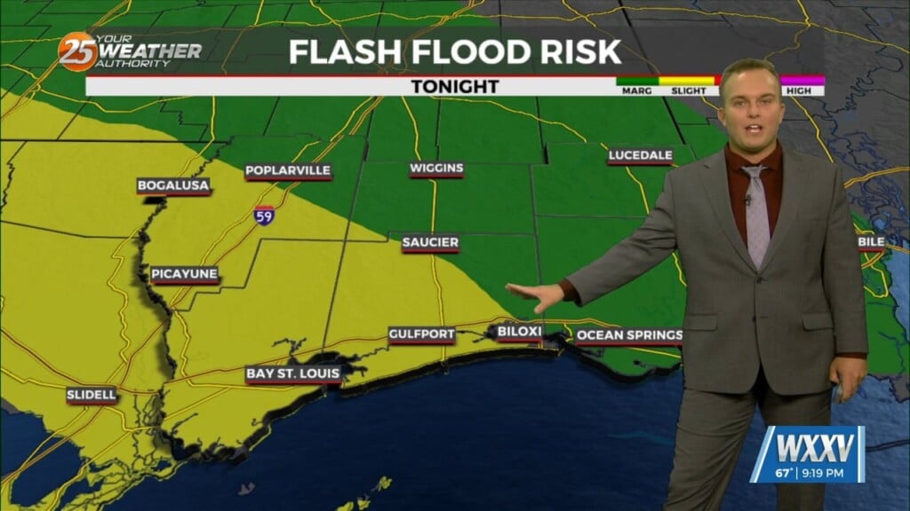 3/4 Jeff's "rounds Of Thunderstorms" Monday Night Forecast
