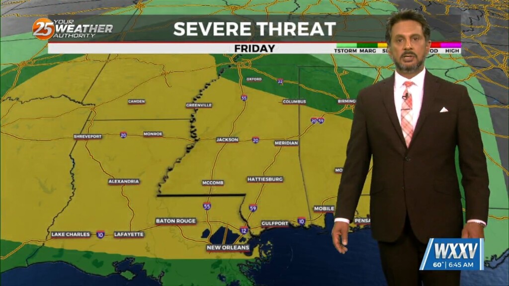 3/7 The Chief's "sunny & Warm" Friday Eve Morning Forecast