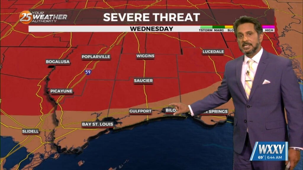 4/9 The Chief's "muggy & Often Windy" Tuesday Morning Forecast