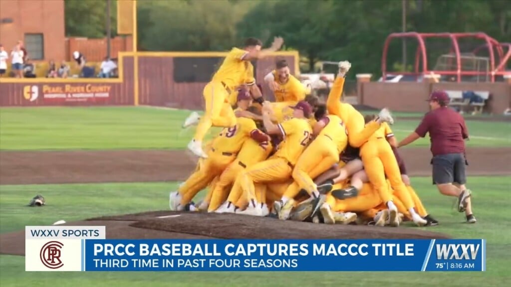 The Pearl River Community College Baseball Program Brought Home The Maccc Title!