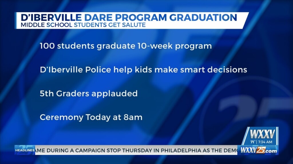 D'iberville Dare Program Graduation