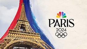 Paris Olympics Featured Content Graphic