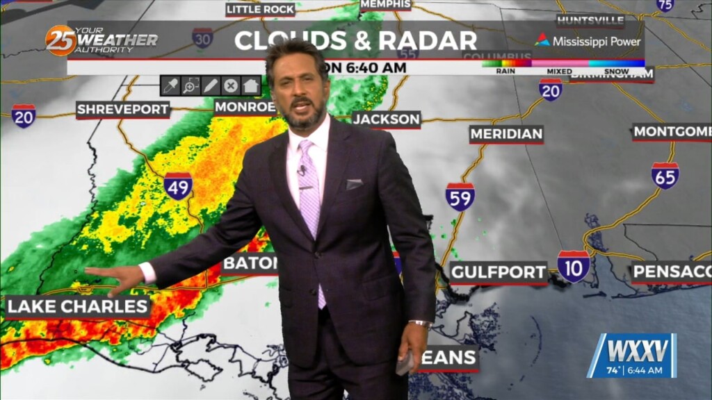 4/29 The Chief's "warm, Humid & Windy" Monday Morning Forecast
