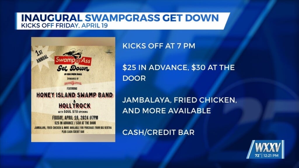 Inaugural Swampgrass Get Down At 100 Men Hall