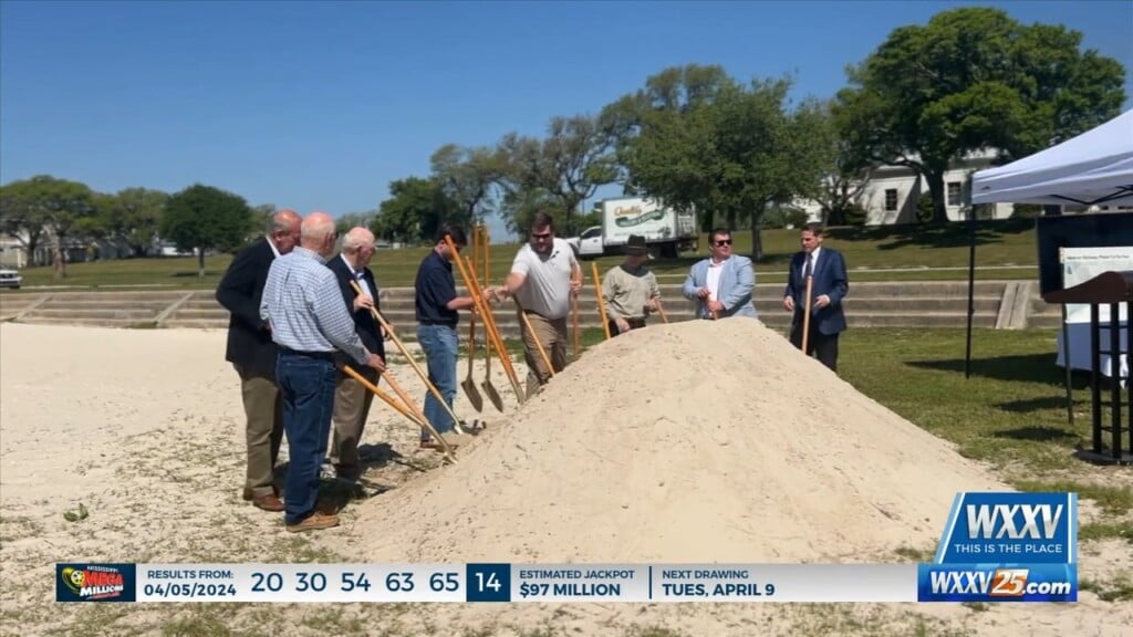Groundbreaking For New Boardwalk In Pass Christian