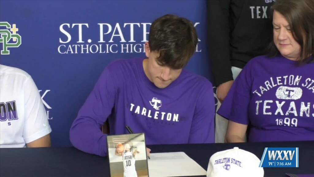 St. Patrick Basketball Standout Matthew Krass Signs To Further His Career At Tarleton State University